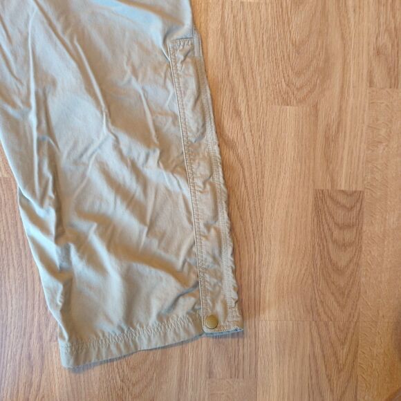 LL Bean Nylon Pants Mens XXL Tall Tan Convertible Outdoor Hiking Elastic - Picture 8 of 8